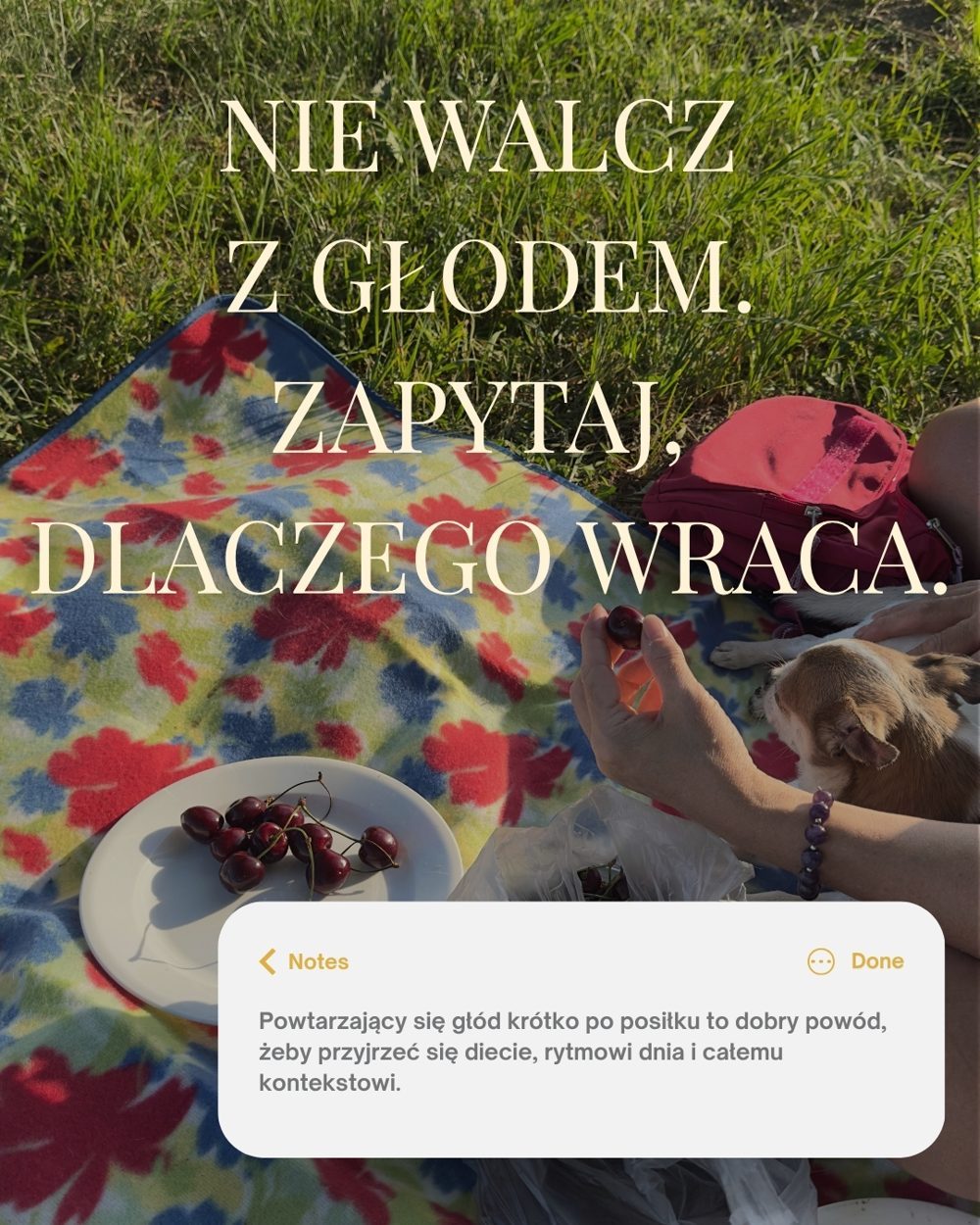 Jesz śniadanie, a godzinę później znowu głód – slajd 7