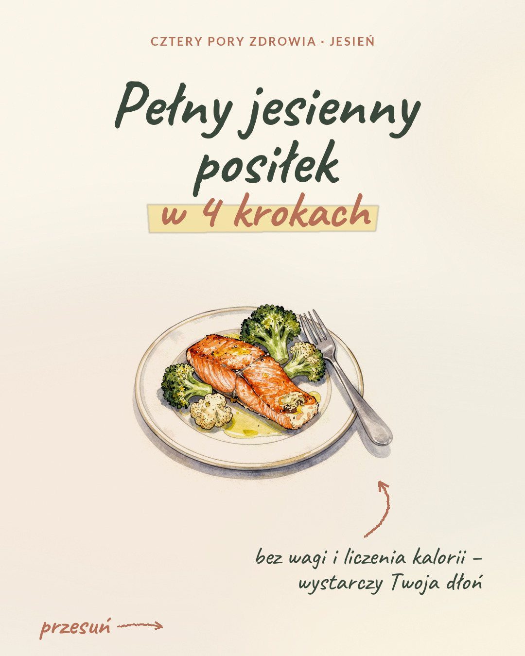 Pełny jesienny posiłek w 4 krokach