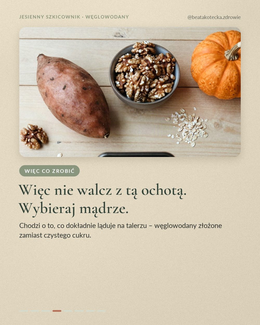 Czemu jesienią ciągnie do chleba i słodkiego – slajd 4