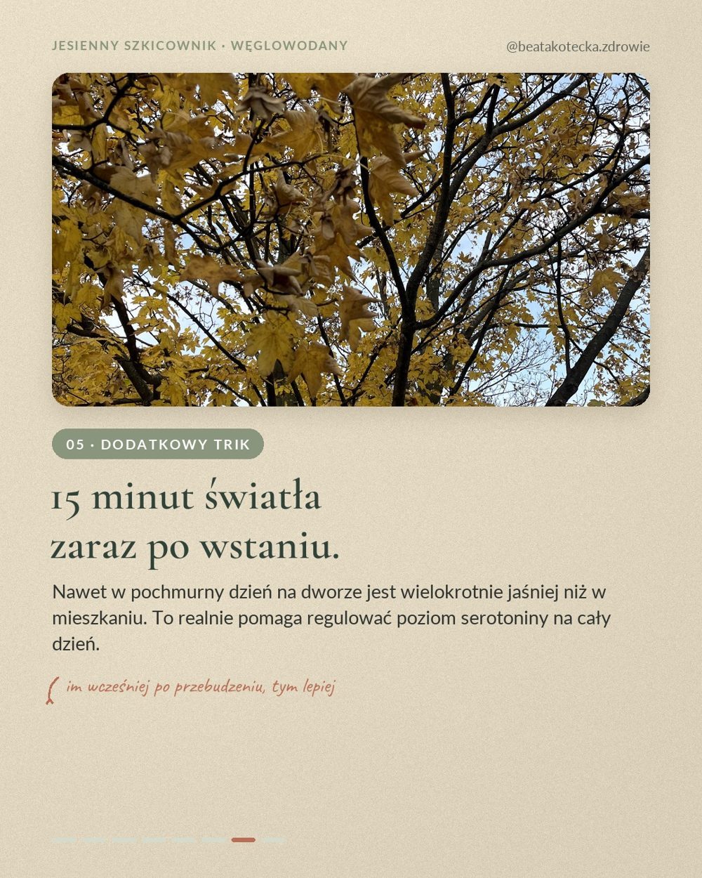 Czemu jesienią ciągnie do chleba i słodkiego – slajd 7